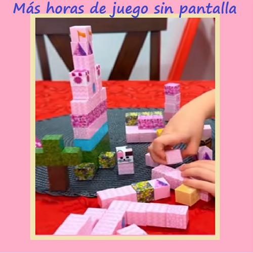 Set de cubos magnéticos 100 piezas  ¡Envío a todo el Perú!